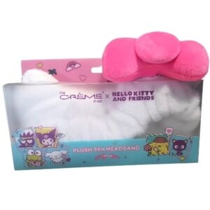🆕️Hello Kitty White and Pink Plush Headband